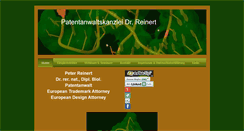 Desktop Screenshot of patentanwalt-reinert.de